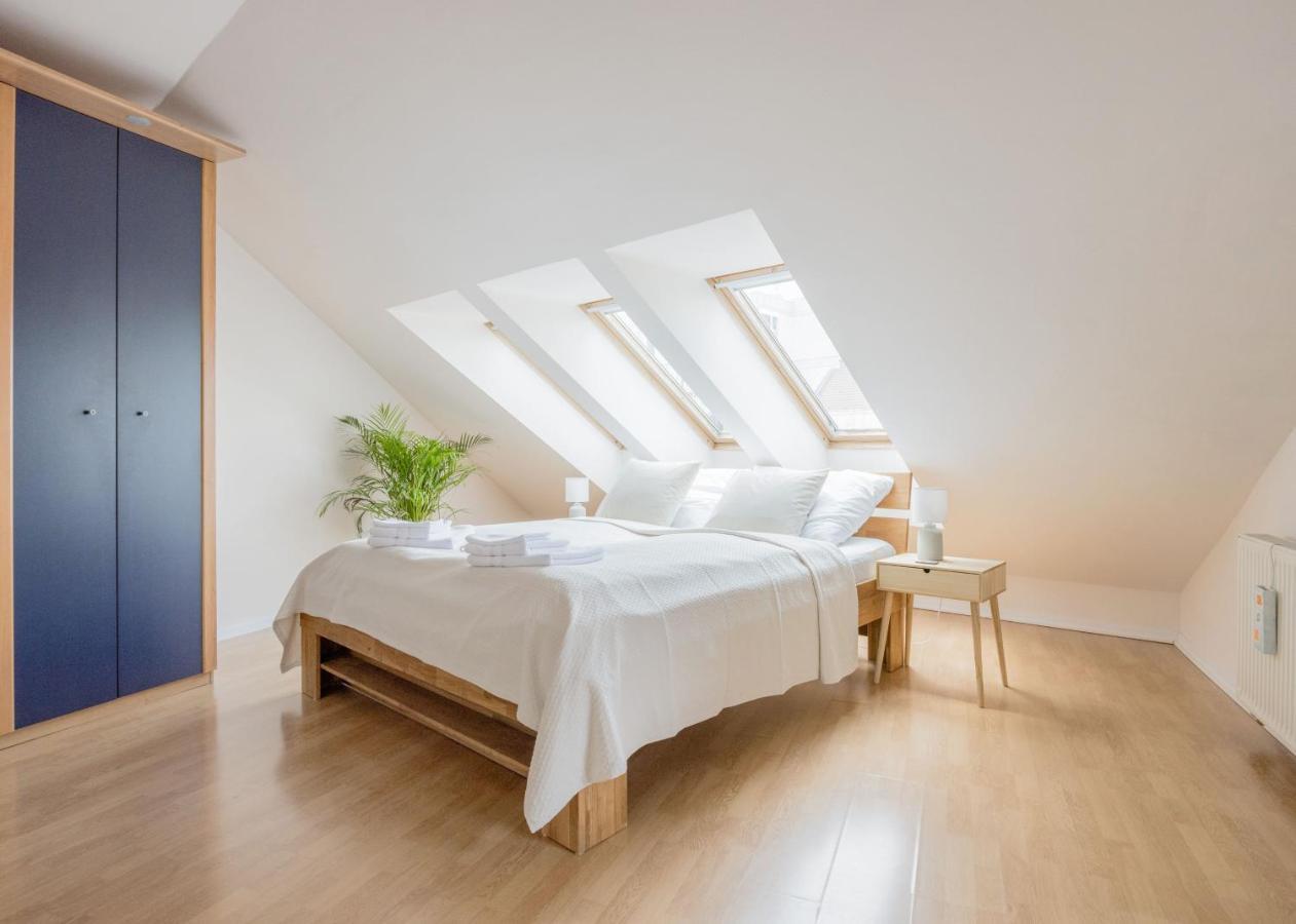 Bright And Spacious Penthouse W/ Terrace & Parking Budapest Exterior foto